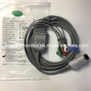 ALAMBRE RAMAL ECG, 5 HILOS, DEFIB, AHA/IEC, 1 M, REUSABLE, SERIE IM